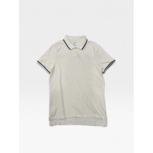 Nike Sportswear Classic White Polo Shirt